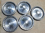 Set Of 5 Oem 1970 1971 1972 Plymouth Barracuda 14" Hubcaps Fury Roadrunner Mopar. Fixed Price $89.99.