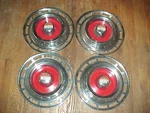 Chrysler 1961, 62, 63 300 G J Set Full Wheel Covers Hubcaps Htf 2260877. Fixed Price $499.99.