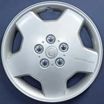 One 2001-2002 Chrysler Sebring Coupe # 549 16" Spoke Hubcap Wheel Cover Used. Fixed Price $24.99.
