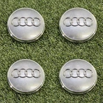 4X Audi Wheel Center Cap Set Gray 77MM (4L0 601 170) Oem 2007-2015 Q7. Fixed Price $79.96.