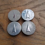 Pontiac Bonneville Grand Prix Vibe G5 Center Cap Set Of 4, 1999-2011, 9593169 D3. Fixed Price $29.95.