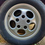 1983-'86 Porsche 924S 944 Phone Dial 7X15 Inch Aluminum Wheel 951362104 Full Set. Fixed Price $1200.00.