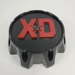 Xd Kmc Off Road Wheel Center Hub Cap T167L1708S2-H63 Gloss Black Red S1906-16. Fixed Price $25.99.
