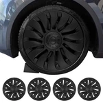 Tesla Model Y 19" Wheel Covers - Matte Black Abs Hubcaps With Rim Protectors .... Fixed Price $253.82.
