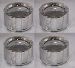 Set Of 4 American Eagle Alloys Acc 3226 06 Chrome Wheel Rim Center Cap Snap In. Fixed Price $125.00.