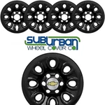 2005-2015 Chevrolet Silverado 1500 # IMP64GBLK 17" Gloss Black Wheel Skins SET/4. Fixed Price $89.99.