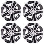 New Hubcap Set For Toyota RAV4 2013-2018 Premium Replica 17-IN Silver Black. Fixed Price $74.99.