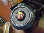 1950 To 1953 Oldsmobile Hubcaps. Dog Dish, Poverty 9701083. Fixed Price $89.99.