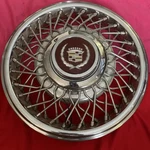 Oem 14" Wire Hubcap Wheel Cover 1985 1986 87 Cadillac Deville Fleetwood Rim. Fixed Price $32.99.