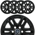 4 Fits Toyota Tundra Sequoia SR5 2022-2026 Black 18" Wheel Skins Covers Hub Caps. Fixed Price $99.99.