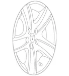 Genuine Gm 2007-2010 Pontiac G6 Base Gt Gxp V6 Left Right Wheel Cover 09597603. Fixed Price $118.79.
