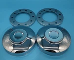 Grand General 90981 Chrome Rear Axle Hide-away Hub Cap Beauty Ring 10 Lug New. Fixed Price $25.00.