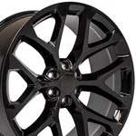 24" Gloss Black Wheel For 2002-2013 Chevy Avalanche 1500 RVO2405. Fixed Price $397.95.