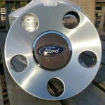 (4) New 05-09 Ford Mustang Oem Machined Center Caps W/blue Oval 4R33-1A096-EC. Fixed Price $54.95.