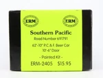 Ho Eel River Models Kit ERM-2405 Sp Southern Pacific 62' 10" Box Car #691791. Fixed Price $44.95.