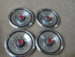 1974 1975 1976 Ford Gran Torino Ranchero Nos Wheel Covers Hub Caps. Fixed Price $150.00.