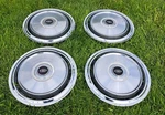 Set Of 1972-1973 Buick Riviera 15" Hubcaps Wheel Covers 1240325. Fixed Price $144.00.