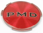 1970-72 Pontiac Firebird Gto; Pmd Wheel Cover Emblem; Red Background; 2-7/16". Fixed Price $34.99.