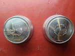 1970S Ford F250 F350 Econoline Dog Dish Center Hubcap Rib 12" Pair. Fixed Price $91.25.