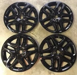 '13-16 Ford Fusion # IMP-372BLK 17" 10 Spoke Black Impostor Wheel Skins Set 4. Fixed Price $145.00.