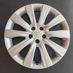 One Wheel Cover Hubcap Fits 2011-2013 Toyota Corolla 16" Silver Snap-on 61159. Fixed Price $25.95.