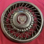 Oem 14" Wire Hubcap Wheel Cover 1985 1986 87 Cadillac Deville Fleetwood Rim. Fixed Price $30.00.
