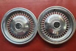 1977 1978 Ford Thunderbird T-bird Hubcap 15" Wheel Covers D7SC-1130-B2A Pair. Fixed Price $31.25.