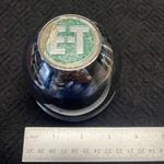 Wheel Center Rim Hub Cap Lug Dust Cover Push On Chrome E-t Green Vintage Tr. Fixed Price $14.99.