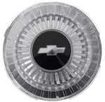 1964 Chevrolet Impala; Hub Cap Center Emblem; With Bow Tie; Each. Fixed Price $20.99.