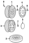 Genuine Gm Wheel Cover 9593560. Fixed Price $143.50.