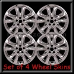Set Chrome 19" Wheel Skins Hubcaps 2014-2017 Mazda 6 Covers. Fixed Price $180.00.