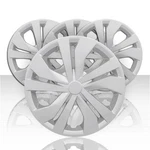 Set Of 4 15" Double Spoke Wheel Covers For 20-25 Nissan Versa Sedan/s Silver. Fixed Price $59.95.
