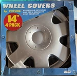 New!! Futura KT994-14SL Universal 14" Wheel Cover Set Pack Open Box. Fixed Price $19.99.
