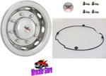 22.5" Rear Wheel Universal Stainless Simulator Hubcap Ford Chevy Navistar More!. Fixed Price $207.29.