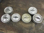 Vintage Chevy Chevrolet Sport Wheel Hub Cap Center Lot Of 6 Oem Original. Fixed Price $15.00.
