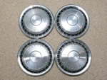 Nos Set (4) Gm 1969 Oldsmobile Cutlass F85 Delta 88 Deluxe 14" Hub Caps 402499. Fixed Price $159.50.