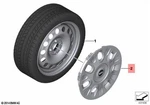 Genuine Mini Cooper One R50 R52 R53 R55 R56 R57 R58 Wheel Cover 15" 36136785977. Fixed Price $52.00.