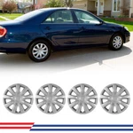 4-PACK 15" Hubcaps Steel For 2002-2006 Toyota Camry Wheel Covers Rim Snap On. Fixed Price $48.99.