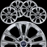4 Chrome 2017-2019 Ford Escape Sel 17" Wheel Skins Hub Caps Alloy Rim Covers. Fixed Price $109.99.