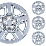 Pacrim 17" Chrome Wheel Skins For Toyota RAV4 (2006-12) Durable Abs Set Of. Fixed Price $134.99.