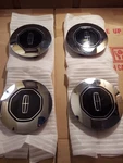 1996-97 Lincoln Town Car 16" Rim 8 Spoke Chrome Center Caps Oem Set 4 Used. Fixed Price $895.99.