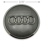 Audi A3 A4 A5 A6 A7 A8 Q3 S3 Center Cap Oem Wheel 61MM Graphite Grey 8W0601170. Fixed Price $22.95.