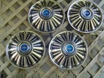 1967 Ford Fairlane Galaxie Hubcaps Wheelcovers Center Antique Vintage. Fixed Price $287.50.