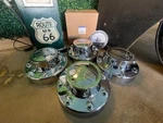 (4) 11-18 Dodge 3500 Dually Longhorn Edition Rear Chrome Center Cap Oem Mopar. Fixed Price $769.00.