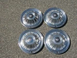 Factory Original 1966 1967 Rambler Ambassador 14 Inch Hubcaps Wheel Covers. Fixed Price $60.50.