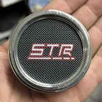 Str Racing Center Cap Wheel Hub Cover 406K66-B Good Shape Clean. Fixed Price $19.98.