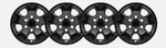 Gloss Black Wheel Covers Set Of Fits 2005-2017 Toyota Tacoma 6946GB. Fixed Price $100.00.
