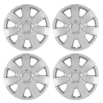 Set Of 4 Inch Wheel Cover Rim Snap On Full Hub Caps Fit R15 Tire & Steel. Fixed Price $39.59.