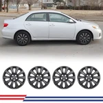 For Toyota Corolla 09-24 Hubcaps Wheel Covers 16" 10-SPOKES 5109 Style Black. Fixed Price $52.86.