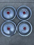 1971 Pontiac Tempest Hubcaps Wheel Covers 14" / Set Of # 5026. Fixed Price $90.00.
